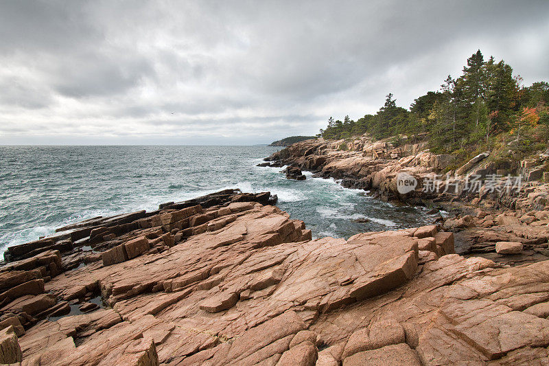 Mount Desert Island -阿卡迪亚国家公园- Maine - coastal Hiking Trail